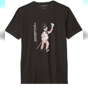 Lucky Brand Men's Short Sleeve Crew Neck "Joker" T-Shirt